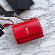 Forubags YSL Red Smooth Leather Sunset #441971 - 1