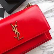 Forubags YSL Red Smooth Leather Sunset #441971 - 2