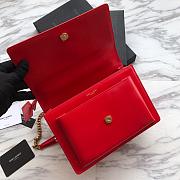 Forubags YSL Red Smooth Leather Sunset #441971 - 3