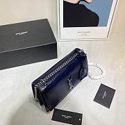 Forubags YSL Blue Crocodile Leather Sunset #441971 22cm - 2
