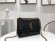 Forubags YSL Black Crocodile Leather Sunset  - 1