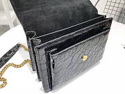 Forubags YSL Black Crocodile Leather Sunset  - 3