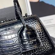 Forubags YSL All Black Crocodile Leather Sunset bag - 2