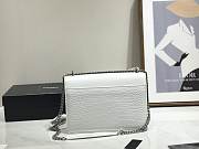 Forubags YSL White Crocodile Leather Sunset #441971 22cm - 3