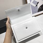 Forubags YSL White Crocodile Leather Sunset #441971 22cm - 6