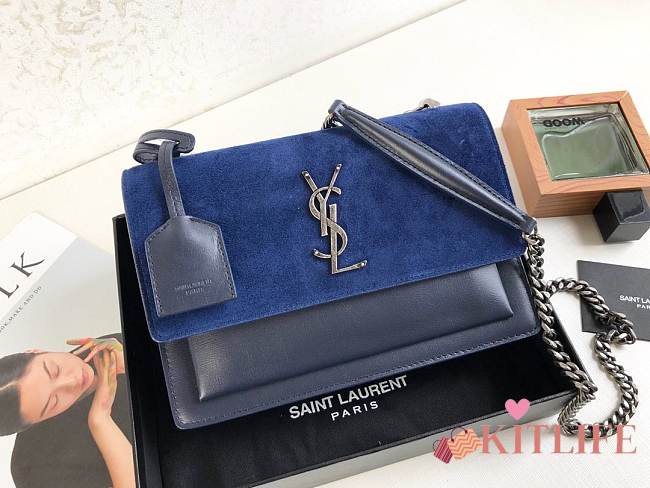 Forubags YSL Blue Sunset Bag 22cm - 1