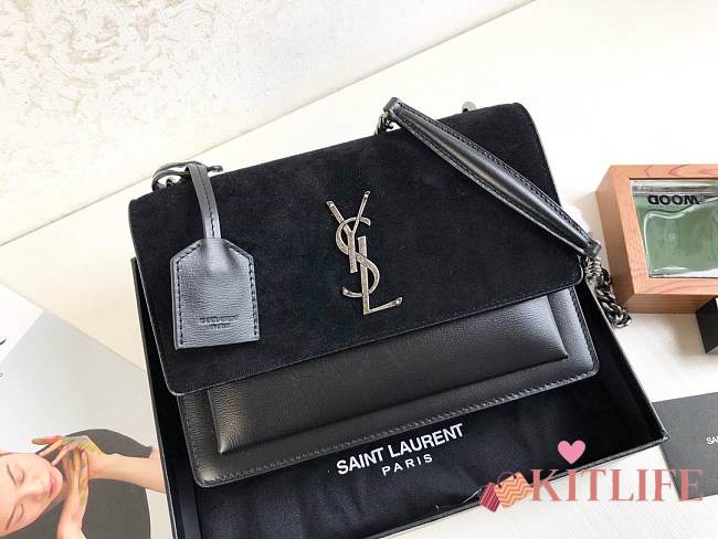 Forubags YSL Black Sunset Bag 22cm - 1