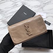 Saint Laurent YSL NIKI Beige Wallet - 1