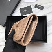 Saint Laurent YSL NIKI Beige Wallet - 2