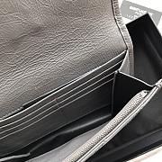 Saint Laurent YSL NIKI Dark Grey Wallet - 6