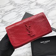 Saint Laurent YSL NIKI Red Wallet - 1