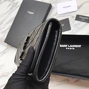 Saint Laurent YSL NIKI Black Wallet - 5