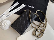 CHANEL PHONE BLACK BAG - 3