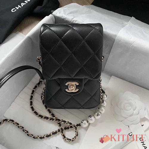 CHANEL FLAP BAG PHONE BAG - 1