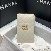 CHANEL 19 PHONE AND CARD HOLDER  - 1
