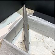 CHANEL 19 PHONE AND CARD HOLDER IN GREY - 2