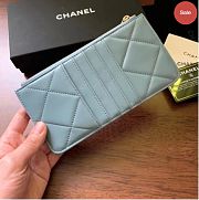  CHANEL 19 PHONE AND CARD HOLDER IN BLUE - 3