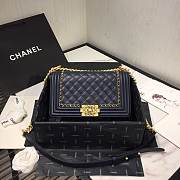 CHANEL #67086 LEBOY BLUE BAG 20CM/25cm - 1