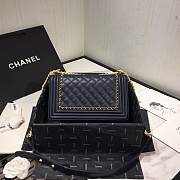 CHANEL #67086 LEBOY BLUE BAG 20CM/25cm - 6