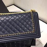 CHANEL #67086 LEBOY BLUE BAG 20CM/25cm - 2