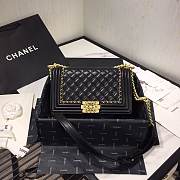 CHANEL #67086 LEBOY BLACK BAG 20CM/25cm - 1