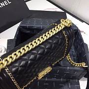 CHANEL #67086 LEBOY BLACK BAG 20CM/25cm - 4