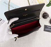 CHANEL LAMBSKIN WOC WITH GOLD HARDWARE IN BLACK - 3