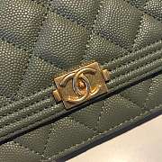 CHANEL CAVAIR WOC WITH GOLD HARDWARE  - 2