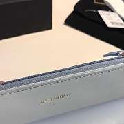 CHANEL WOC WITH GOLD HARDWAR IN LIGHT BLUE - 3
