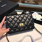 CHANEL WOC WITH GOLD HARDWAR IN BLACK - 1