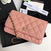 CHANEL CAVAIR WOC IN PINK - 2