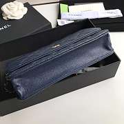 CHANEL CAVAIR WOC IN ROYAL BLUE - 6