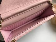 CHANEL WOC IN PINK WITH GOLD METAL - 3