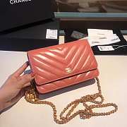 CHANEL WOC WITH GOLD METAL - 1