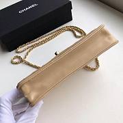 CHANEL CHAIN WALLET BEIGE - 2