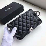 CHANEL CHAIN WOC WALLET BLACK  - 1