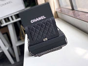 CHANEL CHAIN WOC WALLET BLACK  - 5