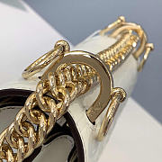 Forubags Fendi Kan I White Handbags With Chain - 4