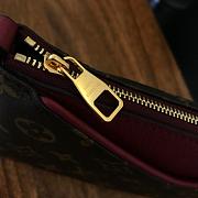 Louis Vuitton Pallas Monogram Canvas Leather Clutch Bag  - 2