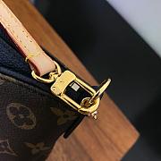 Louis Vuitton Pallas Monogram Canvas Leather Clutch Bag Navy blue - 5