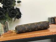 Louis Vuitton Pallas Monogram Canvas Leather Clutch Bag Navy blue - 3