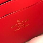 Louis Vuitton Monogram Canvas Leather Clutch Bag - 5