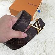 Forubags-9  Louis Vuitton belt with gold & silver hardware 3.0CM/3.5CM - 6