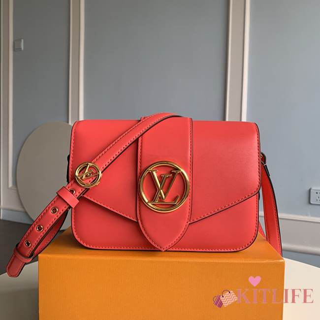 FORUBAGS LOUIS VUITTON LV PONT 9 M55949 Dahlia Pink - 1