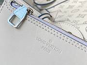 FORUBAGS LOUIS VUITTON HINA PM WHITE BLUE - 4