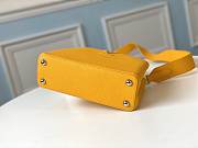 FORUBAGS LOUIS VUITTON CAPUCINES YELLOW 27CM/21CM - 4