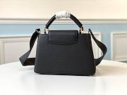 FORUBAGS LOUIS VUITTON CAPUCINES BLACK 27CM/21CM - 3