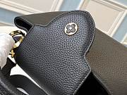 FORUBAGS LOUIS VUITTON CAPUCINES BLACK 27CM/21CM - 5