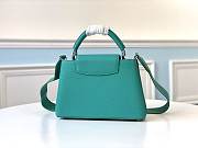 FORUBAGS LOUIS VUITTON CAPUCINES DARK GREEN 27CM/21CM - 4