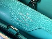 FORUBAGS LOUIS VUITTON CAPUCINES DARK GREEN 27CM/21CM - 5